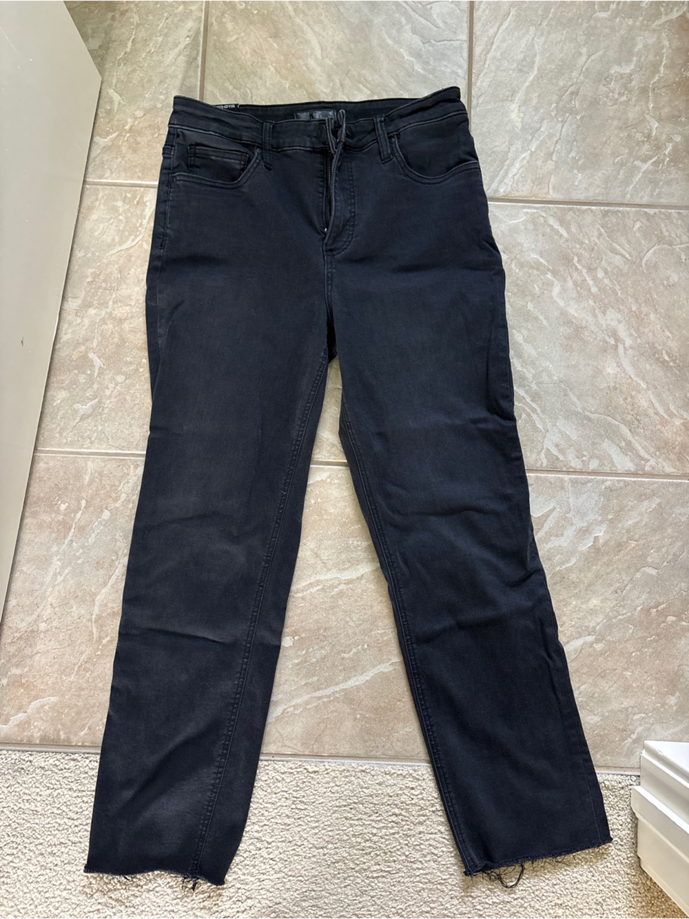 Rachel Fab Ab Mom Jean Black size 8 Kut from the Kloth